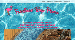 Desktop Screenshot of flamingobaypools.com